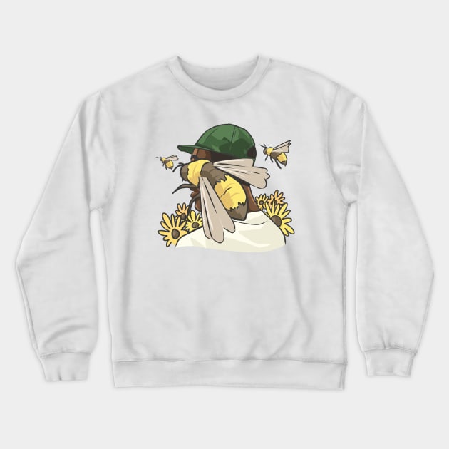 Flower Boy Crewneck Sweatshirt by dmulacek